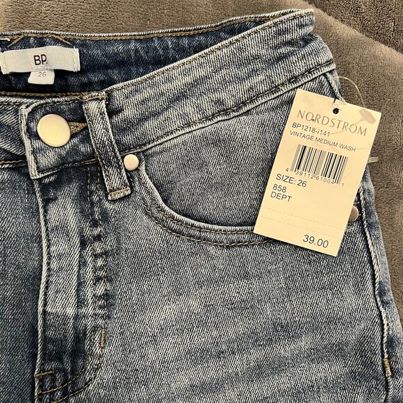 bp NEW Vintage Medium Wash Jeans Size 26 New with tags - Picture 5 of 13